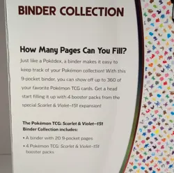 Pokemon Scarlet & Violet 151 Binder Collection Sealed - Image 4