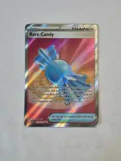 Rare Candy 175/132 Ultra Rare Mega Evolution Pokemon Holo Near Mint - Image 1