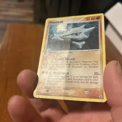 Pokemon Marowak Holo Rare EX FireRed & LeafGreen 7/112 80HP Stage 1 - Image 2