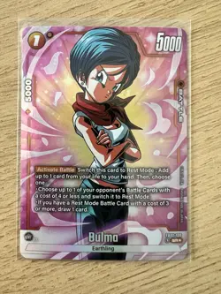 Dragon ball - Bulma - FB02-130 DBS Fusion World (Alternate Alt Art) TCG - Image 2