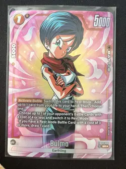 Dragon ball - Bulma - FB02-130 DBS Fusion World (Alternate Alt Art) TCG - Image 3