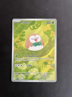 Rowlet 090/088 - Pokemon TCG - Perfect Order Illustration Rare - Image 1