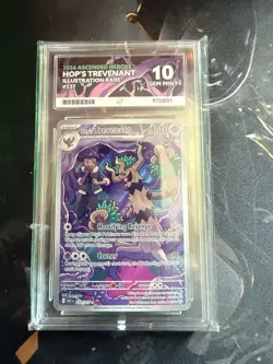Pokemon TCG Ascended Heroes Hops Trevenant 237/217 Ace 10 Gem Mint - Image 1