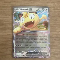 Meowth EX 62/88 Pokemon TCG Perfect Order Double Rare NM English Pack Fresh - Image 1