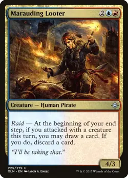 MTG Magic the Gathering Marauding Looter (225/317) Ixalan MP - Image 1