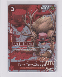 One Piece TCG | Tony Chopper OP04 010 Winner | NM | English - Image 1