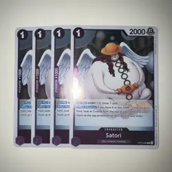 Satori OP15-066 R X4 Playset Adventure on KAMI's Island ONE PIECE Card Game Eng - Image 1