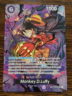 ONE PIECE OP-15 Adventure on KAMI's Island ST26-005 SP Monkey D. Luffy ENGLISH - Image 1