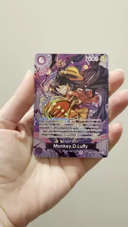 ONE PIECE OP-15 Adventure on KAMI's Island ST26-005 SP Monkey D. Luffy ENGLISH - Image 2
