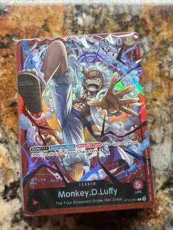 One Piece ST-21 Sealed Gear 5 Starter Deck - Monkey.D.Luffy - English -Deck only - Image 1