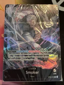SEALED One Piece ST19 Starter Deck 19: BLACK Smoker Leader OP02-093 - Deck Only - Image 1