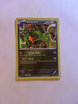 Rayquaza 11/20 Stamped Holo Rare - Pokemon TCG Black & White Dragon Vault NM - Image 1