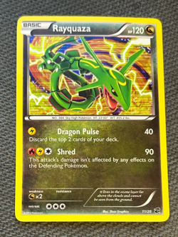 Pokemon Rayquaza Dragon Vault 11/20 Holo Rare - NM - Image 2