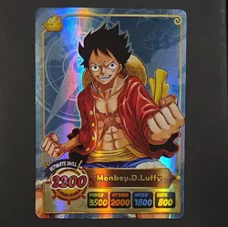 Monkey. D. Luffy - One Piece Trading Card Game Holo Foil Cool Art Tc8 - Image 1