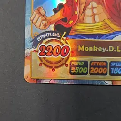 Monkey. D. Luffy - One Piece Trading Card Game Holo Foil Cool Art Tc8 - Image 3