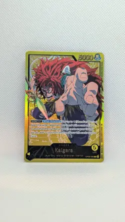 kalgara (SPR) OP08-098 Gold Leader One Piece Card Game - Image 1