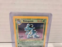 Nidoqueen Holo Rare 7/64 Jungle Set 1999 Vintage Pokemon TCG Card WOTC LP - Image 2