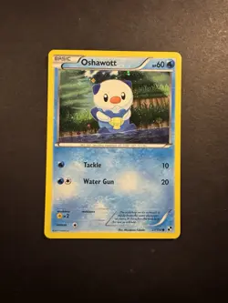 2011 Pokemon OSHAWOTT Black & White Set COSMOS HOLO Card 27/114 - Image 1