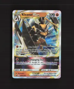 Kleavor VSTAR SWSH249 Sword & Shield Black Star Promo Holo Pokemon Card NM - Image 1
