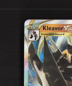 Kleavor VSTAR SWSH249 Sword & Shield Black Star Promo Holo Pokemon Card NM - Image 3