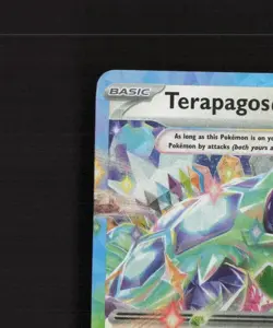 Terapagos ex 128/142 Stellar Crown Ultra Rare Holo Pokemon Card LP+ - Image 3
