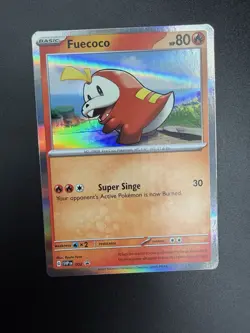 Fuecoco 002 Sv: Scarlet & Violet Promo Cards Holo - Image 3