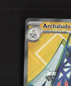 Archaludon ex 224/191 Surging Sparks Full Art Ultra Rare Holo Pokemon Card NM - Image 3