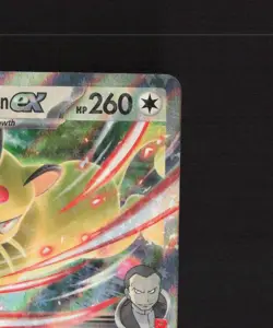 Team Rocket's Persian ex 150/182 Destined Rivals Ultra Rare Holo Pokemon Card NM - Image 4