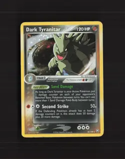 Dark Tyranitar 20/109 EX Team Rocket Returns Holo Rare Pokemon Card LP - Image 1