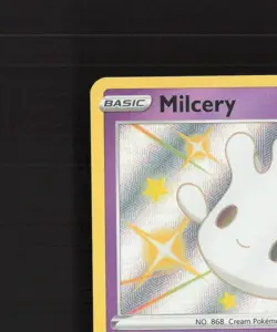 Milcery SV057/SV122 Shining Fates Shiny Holo Rare Pokemon Card NM - Image 3