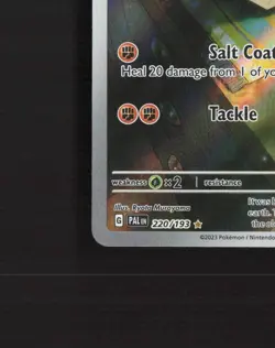 Nacli 220/193 Paldea Evolved Full Art Ultra Rare Holo Pokemon Card LP+ - Image 5