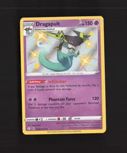 Dragapult SV062/SV122 Shining Fates Shiny Holo Rare Pokemon Card NM - Image 1