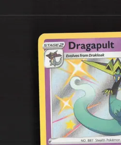 Dragapult SV062/SV122 Shining Fates Shiny Holo Rare Pokemon Card NM - Image 3