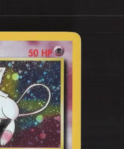 Mew 9 WOTC Promos Black Star Promo Holo Pokemon Card MP - Image 4