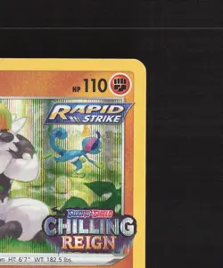 Passimian SWSH115 Sword & Shield Black Star Promo Holo Stamped Pokemon Card NM - Image 4