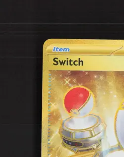 Switch 206/165 Scarlet & Violet 151 Full Art Gold Secret Rare Pokemon Card NM - Image 3