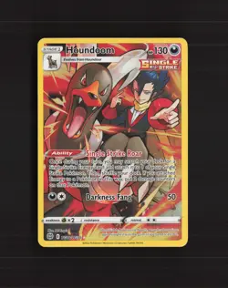 Houndoom TG10/TG30 Brilliant Stars Full Art Ultra Rare Holo Pokemon Card NM - Image 1