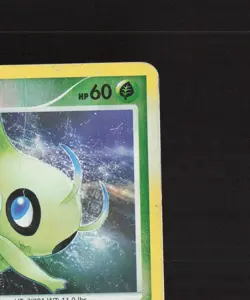 Celebi 7/123 Mysterious Treasures Reverse Holo Rare Pokemon Card DMG - Image 4