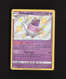 Polteageist SV053/SV122 Shining Fates Shiny Holo Rare Pokemon Card - Image 1