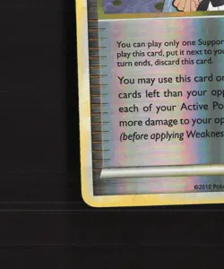 Black Belt 85/102 Triumphant Reverse Holo Pokemon Card LP - Image 5