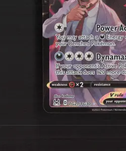 Eternatus V TG21/TG30 Lost Origin Full Art Ultra Rare Holo Pokemon Card NM - Image 5