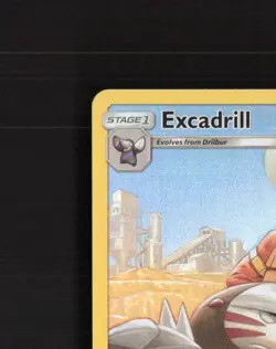 Excadrill 246/236 Cosmic Eclipse Full Art Secret Rare Holo Pokemon Card LP - Image 3