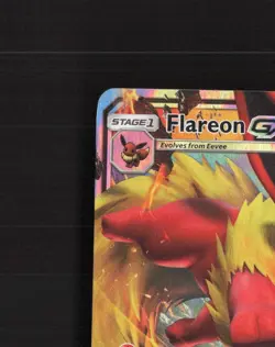 Flareon GX SM171 Sun & Moon Black Star Promo Holo Pokemon Card MP - Image 3