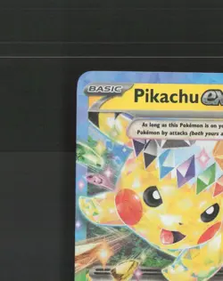 Pikachu ex 057/191 Surging Sparks Ultra Rare Holo Pokemon Card LP+ - Image 3