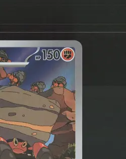 Crustle 136/086 Japanese Black Bolt Full Art Ultra Rare Holo Pokemon Card NM - Image 4