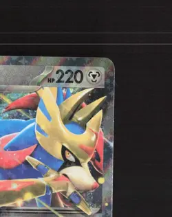 Zacian ex SVP 198 Scarlet & Violet Black Star Promo Holo Pokemon Card NM - Image 4