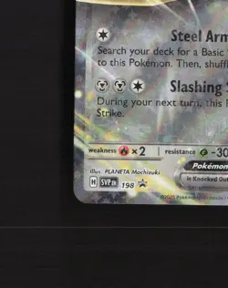 Zacian ex SVP 198 Scarlet & Violet Black Star Promo Holo Pokemon Card NM - Image 5