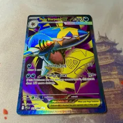Mega Sharpedo ex 113/094 Phantasmal Flames Full Art Ultra Rare Holo Pokemon Card - Image 4