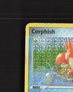 Corphish 57/107 EX Deoxys Reverse Holo Stamped Pokemon Card DMG - Image 3