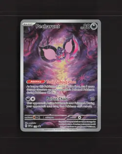 Pecharunt SVP 129 Scarlet & Violet Full Art Black Star Promo Pokemon Card NM - Image 1
